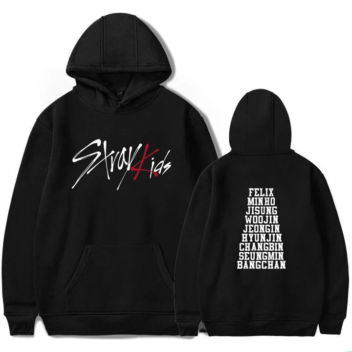 Stray Kids Hoodies – Classic Logo Members Edition