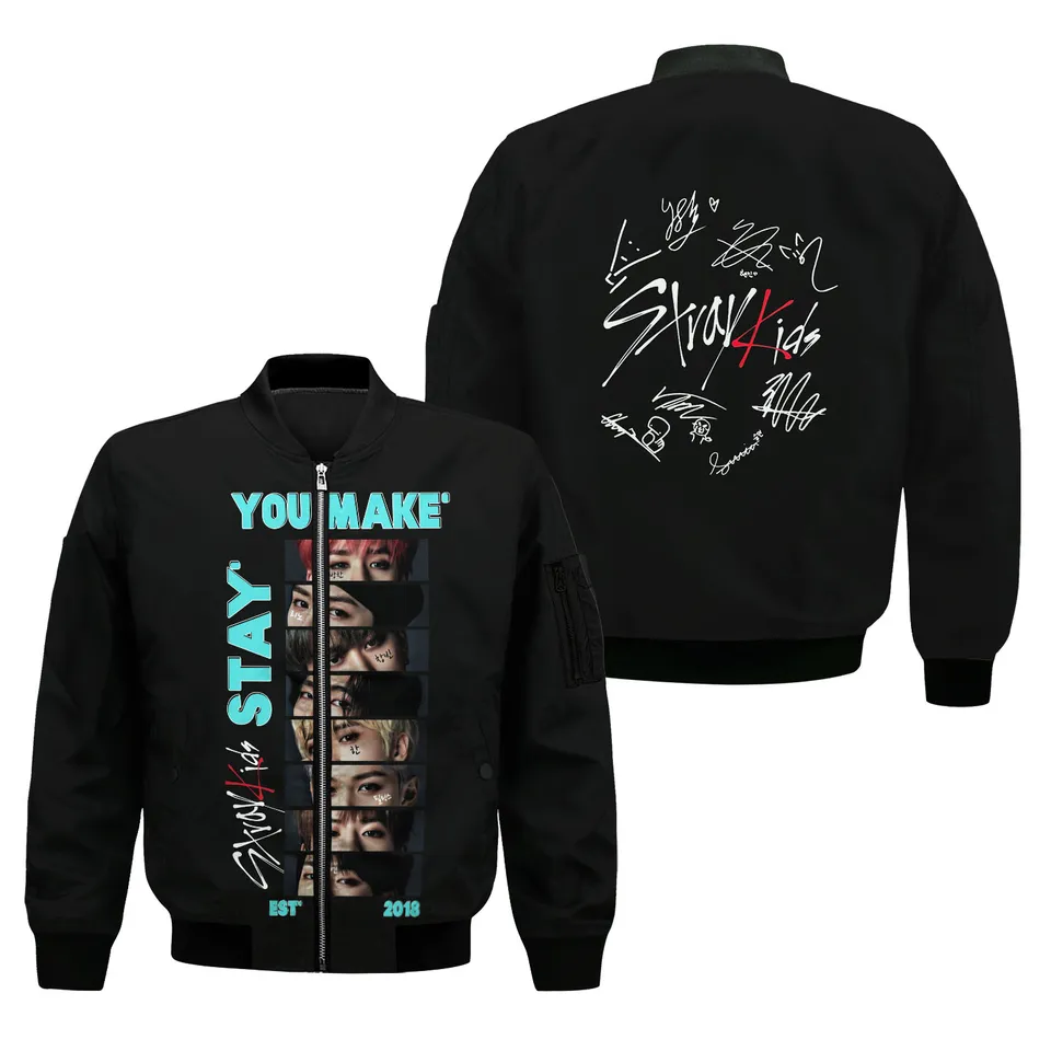 Stray Kids Jacket - Kpop Bomber Edition
