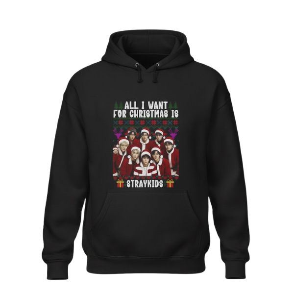 Straykids Hoodies - Merry Christmas Design Hoodie