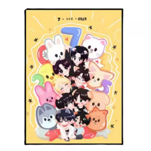 Stray Kids Poster – Artistic K-pop Graphic NTAN1303