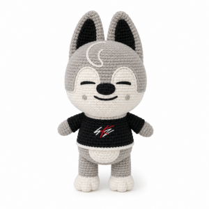 [Exclusive] Wolf Chan Stray Kids Handmade Crochet