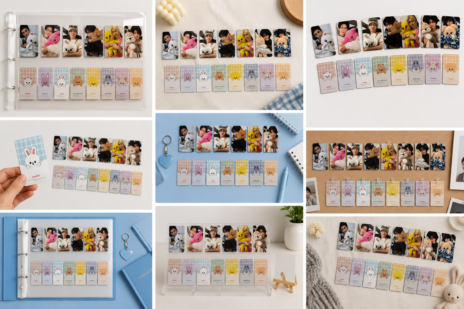 8Pcs/Set Idol SKZOO Stray Kids Fanmade New Series Periphery Lomo DTNK2306 Cards 3 - Stray Kids Store 8Pcs/Set Idol SKZOO Stray Kids Fanmade New Series Periphery Lomo DTNK2306 Cards - Image 3