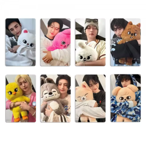 8Pcs/Set Idol SKZOO Stray Kids Fanmade New Series Periphery Lomo DTNK2306 Cards