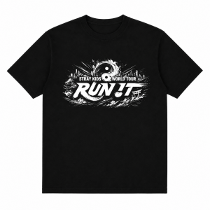 Stray Kids World Tour Run It 2026 HTCT2008 Stray Kids T-Shirt