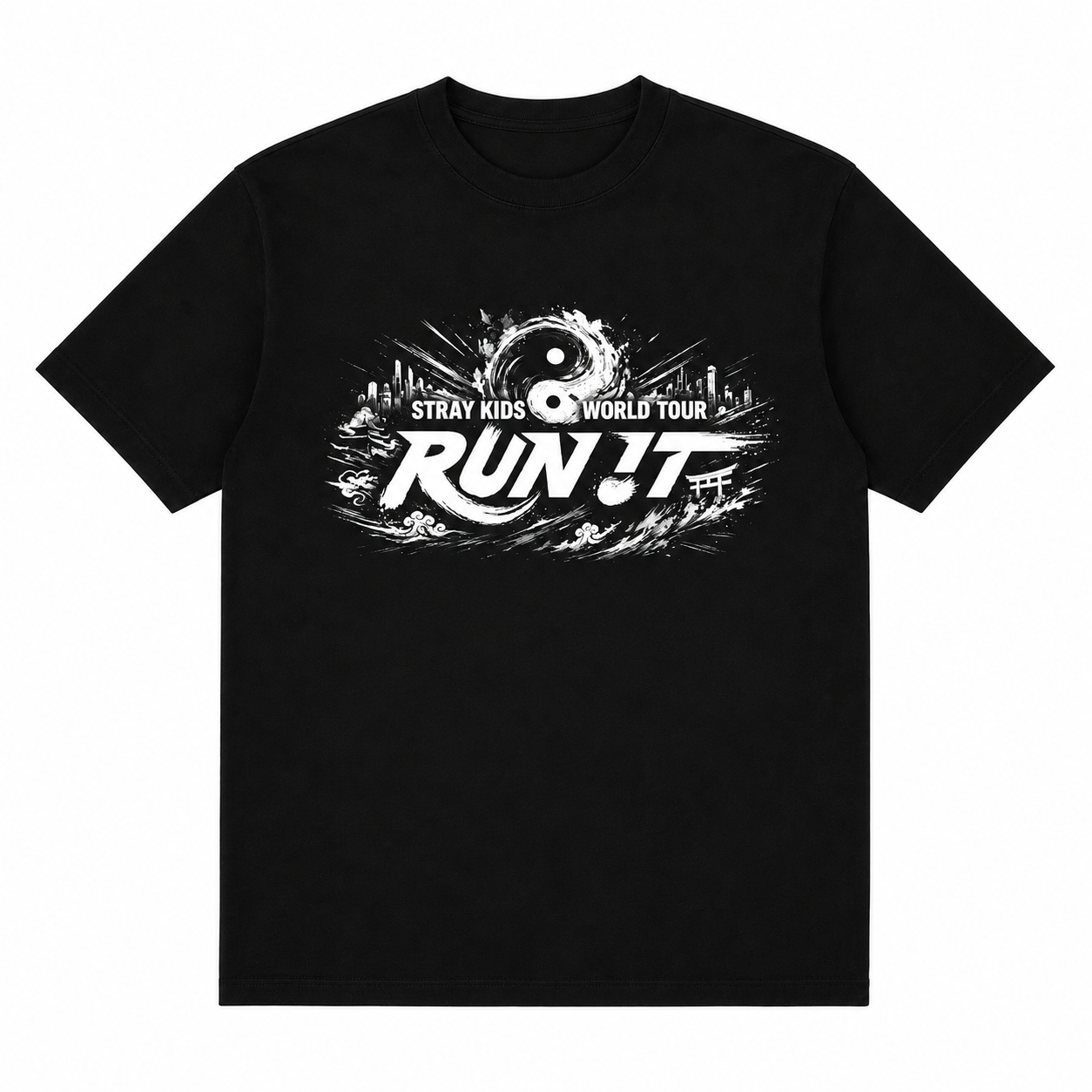 Stray Kids World Tour Run It 2026 HTCT2008 Stray Kids T-Shirt 1 - Stray Kids Store Stray Kids World Tour Run It 2026 HTCT2008 Stray Kids T-Shirt