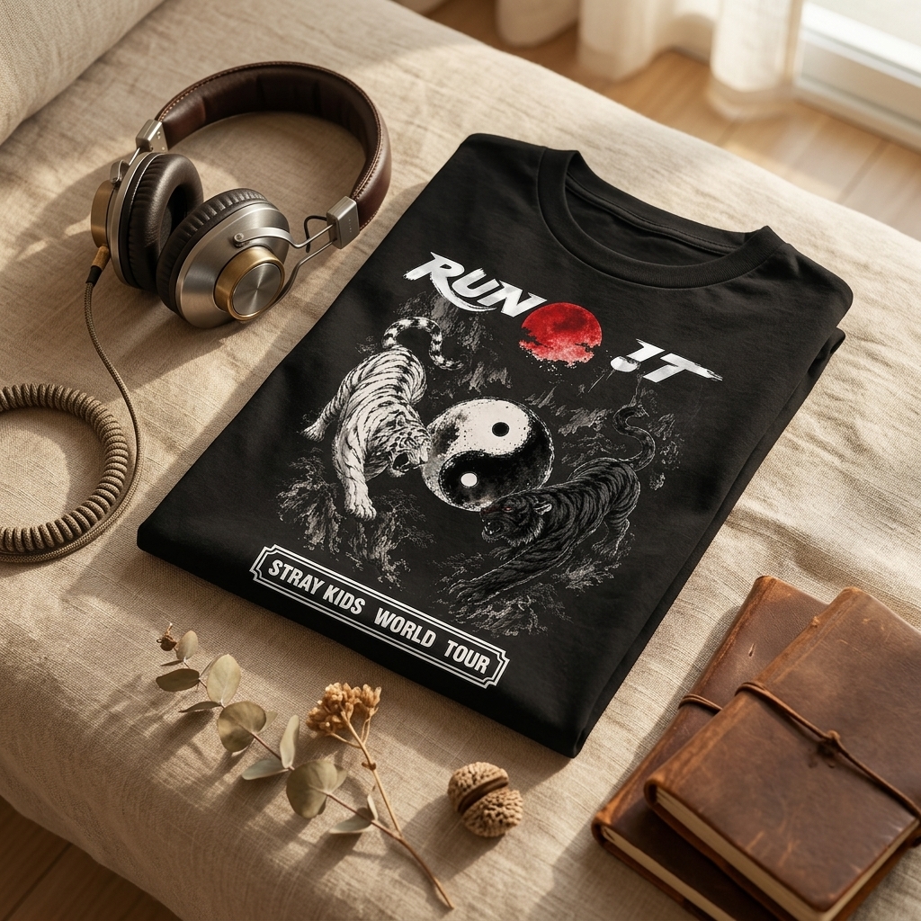 Stray Kids Member Run It 2026 HTCT2008 Stray Kids T-Shirt 8 - Stray Kids Store Stray Kids Member Run It 2026 HTCT2008 Stray Kids T-Shirt - Image 8