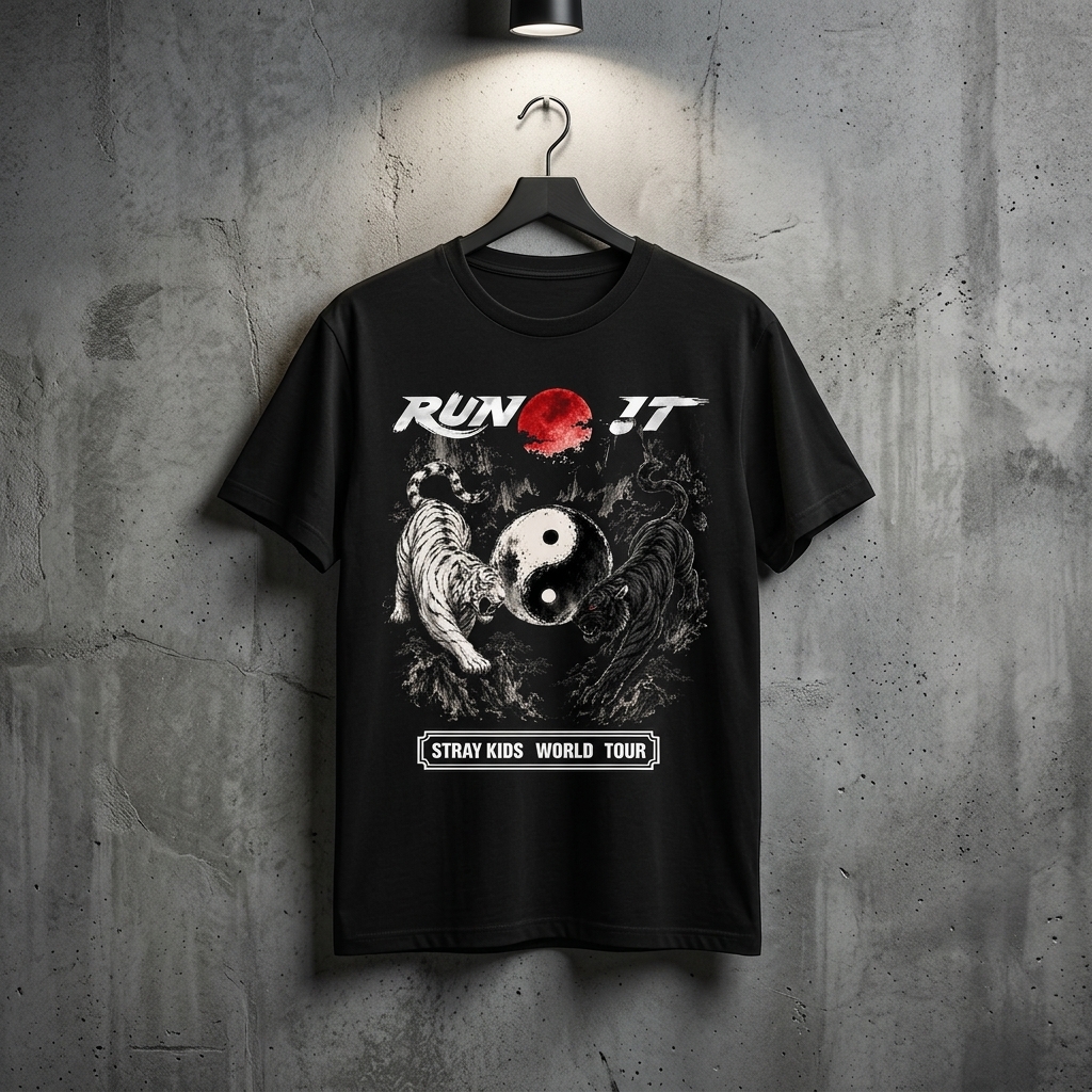 Stray Kids Member Run It 2026 HTCT2008 Stray Kids T-Shirt 6 - Stray Kids Store Stray Kids Member Run It 2026 HTCT2008 Stray Kids T-Shirt - Image 6